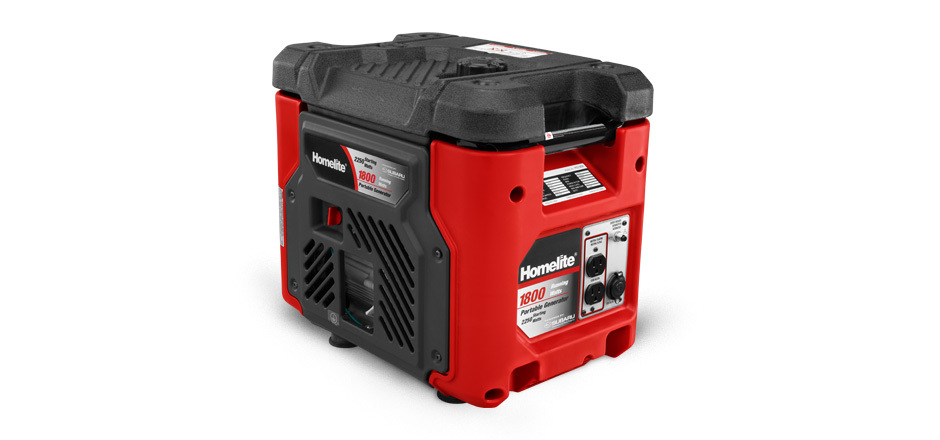 1800 Watt Portable Generator (HG1800) – Homelite