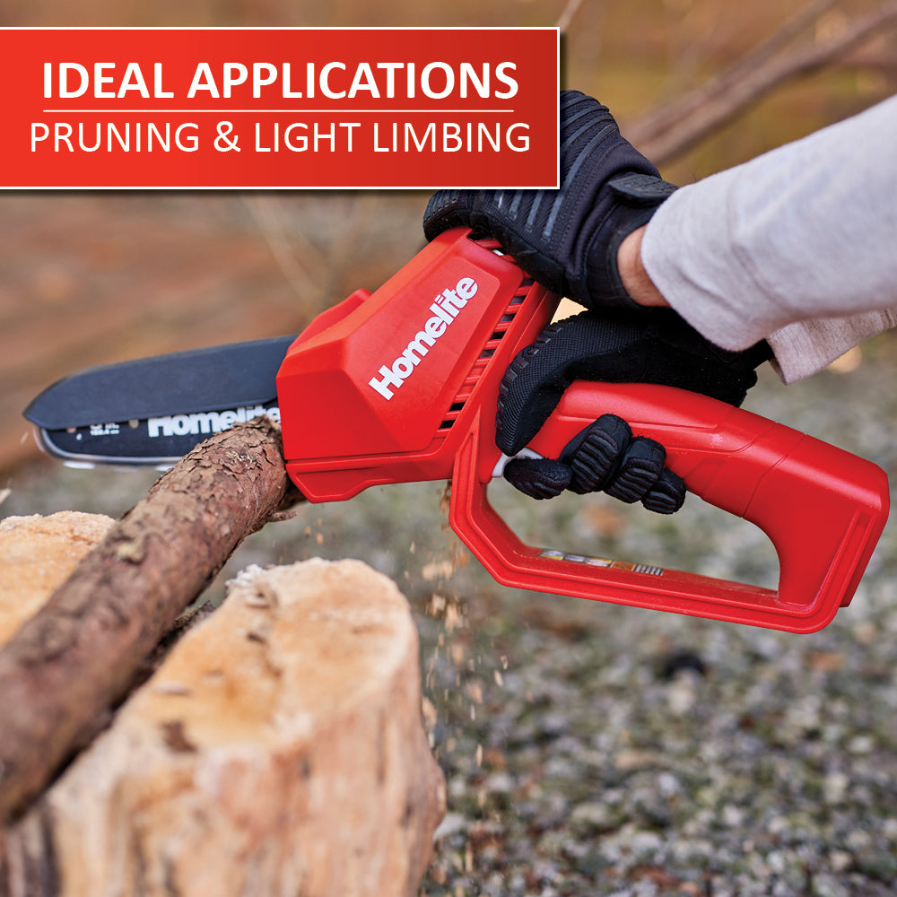 Ideal applications for pruning and light limbing