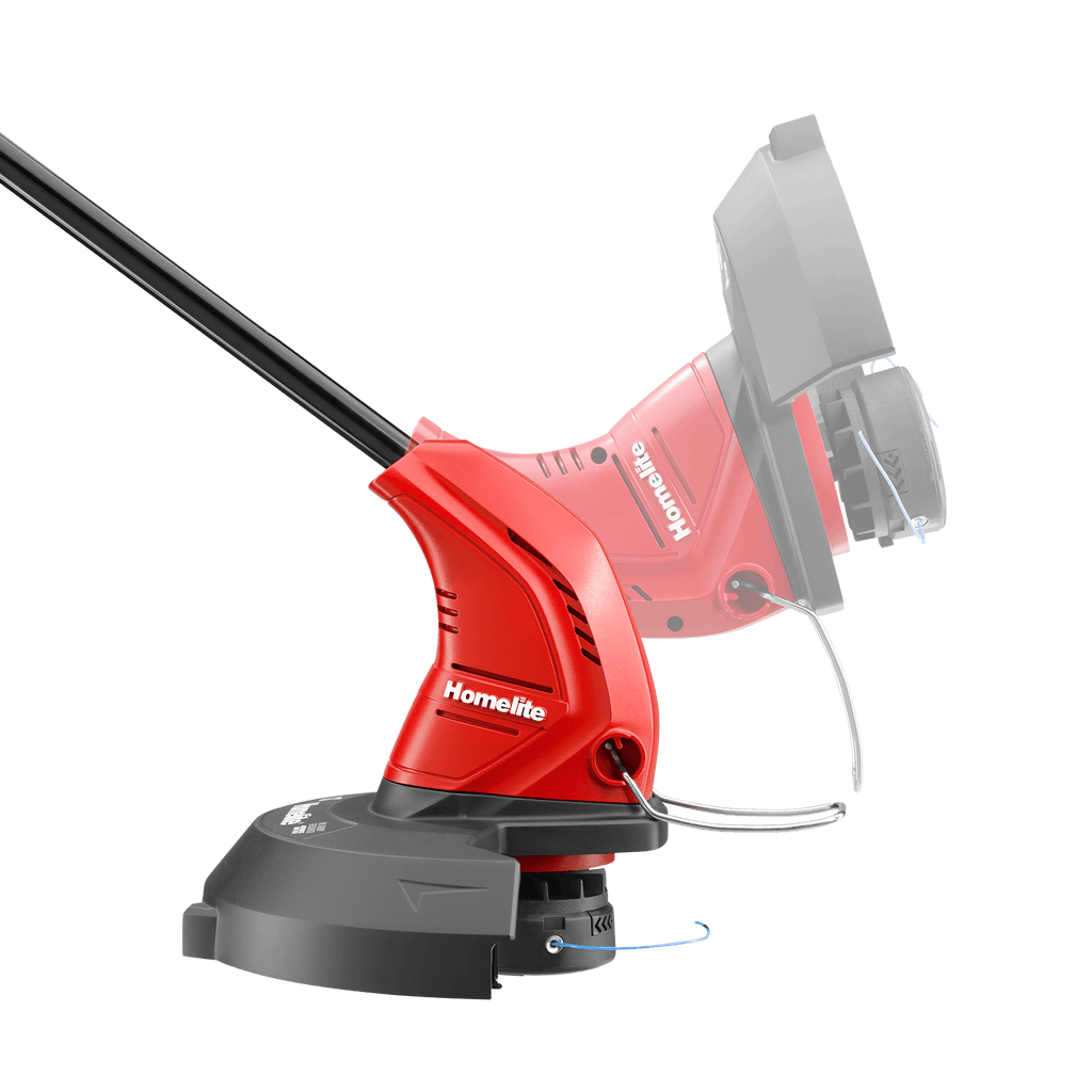 13" Electric String Trimmer/Edger side profile showing moveable head