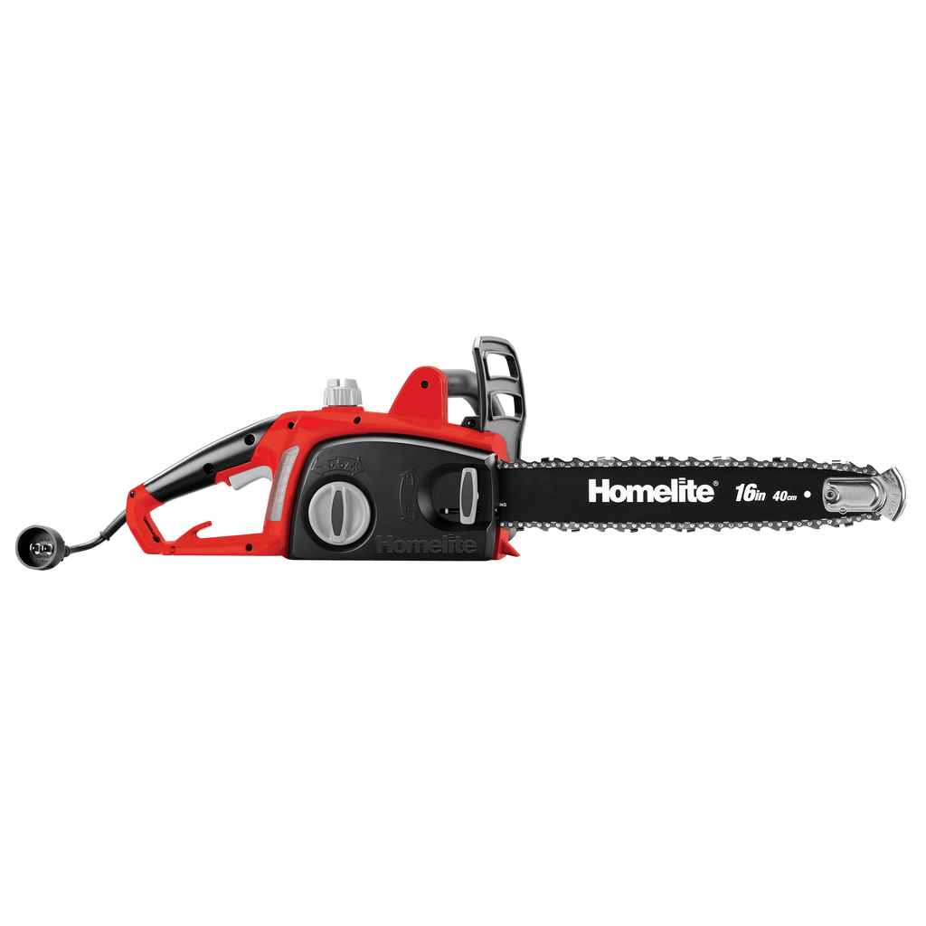 Homelite 16" 12 AMPp Chain Saw
side profile