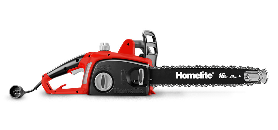 Homelite 16 best sale electric chainsaw